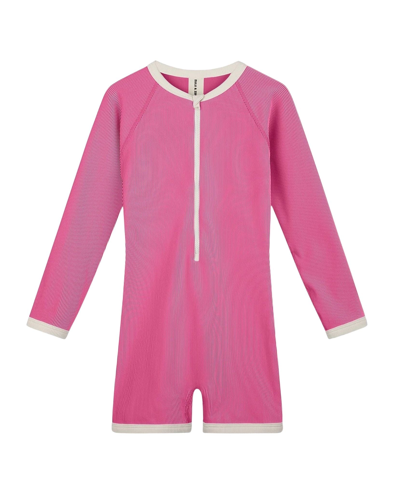 Zulu & Zephyr Mini Stripe Rib Surf Suit