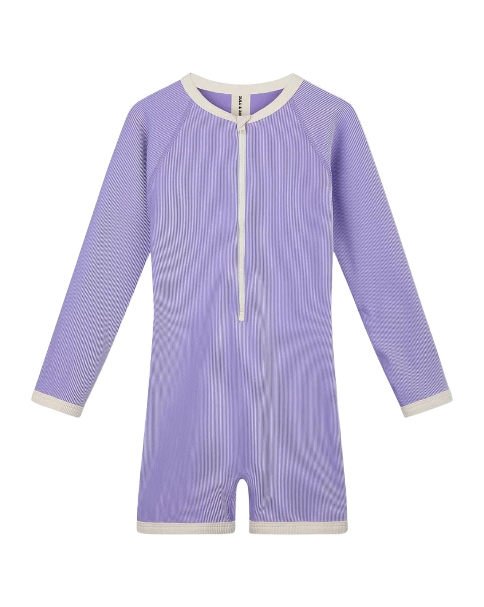 Zulu & Zephyr Mini Stripe Rib Surf Suit