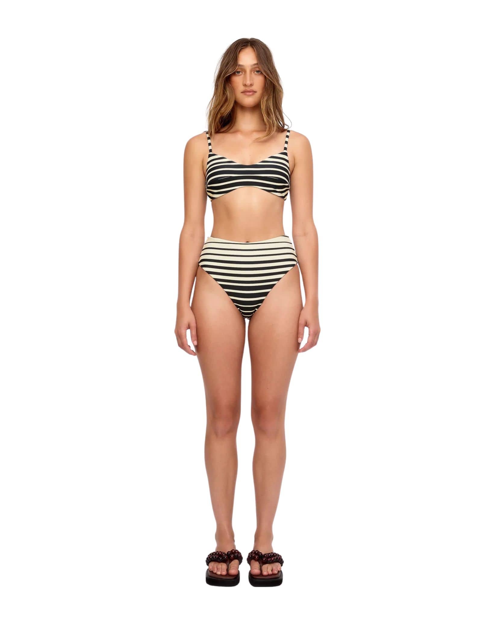 Zulu & Zephyr Ombre Stripe Bralette Top