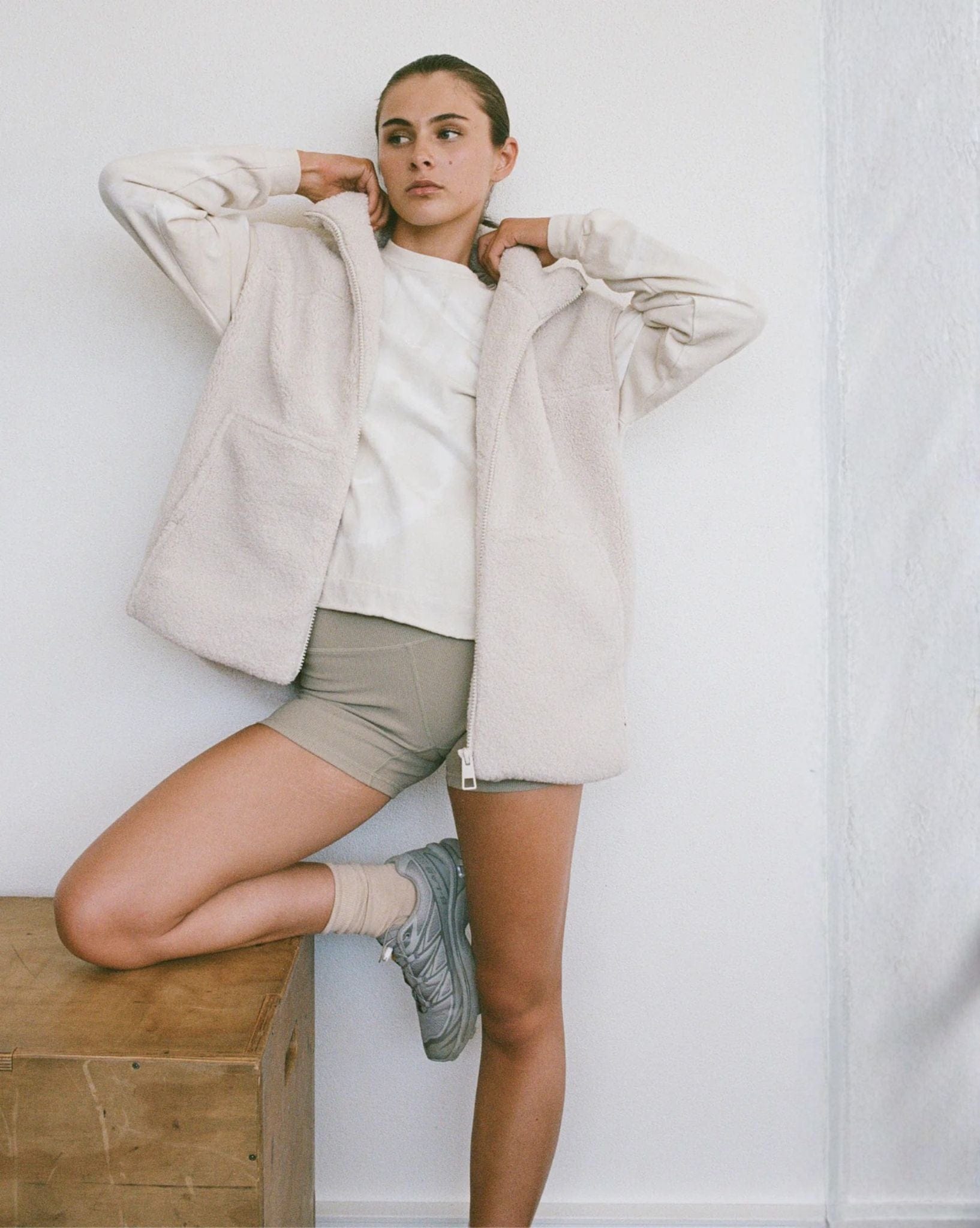 Zulu & Zephyr Stripe Rib 4 Inch Bike Short - Olive