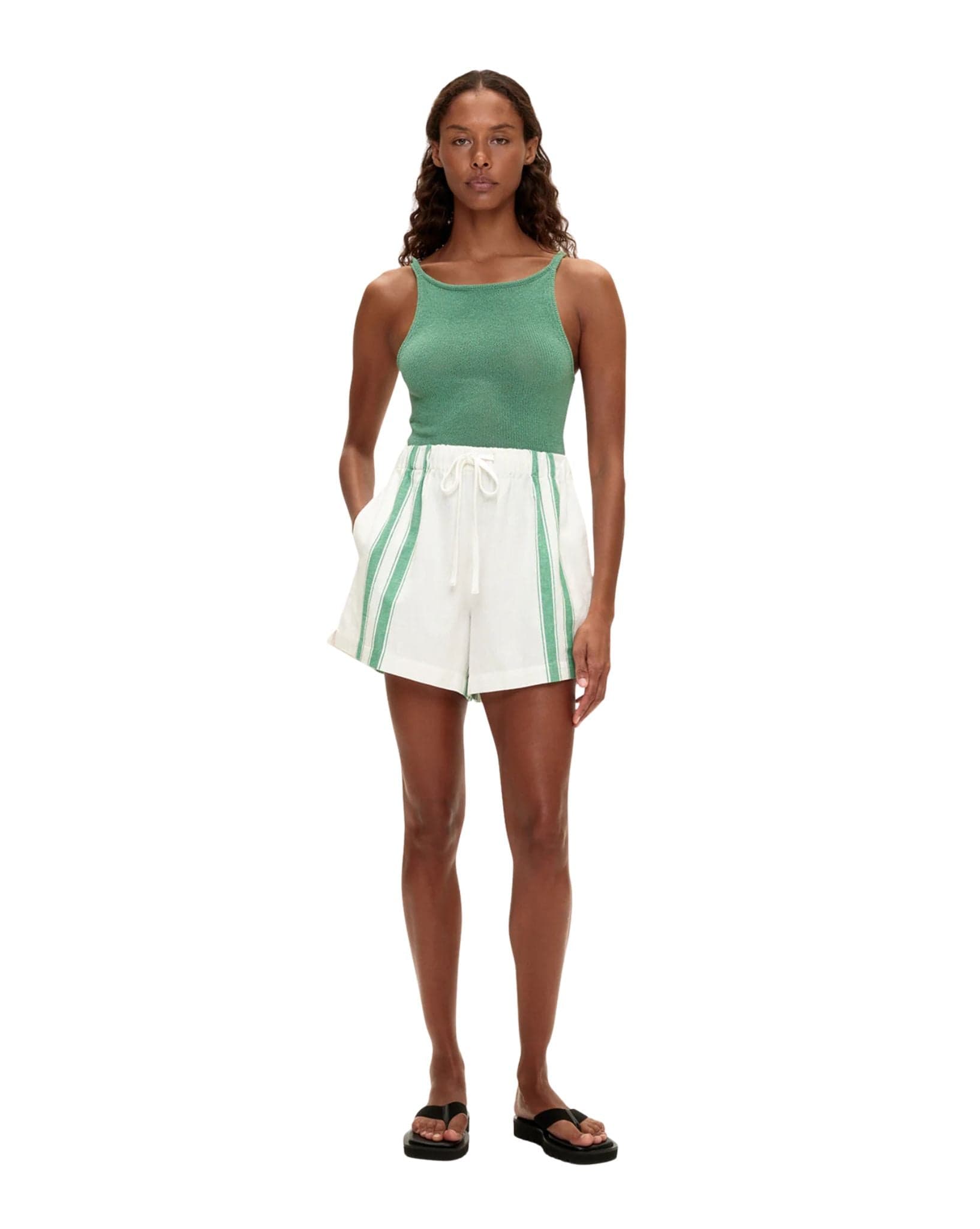 Zulu & Zephyr Textured Knit Tank