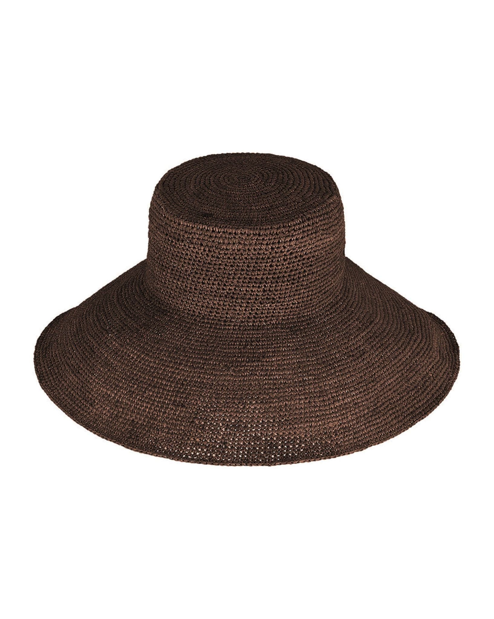 Zulu & Zephyr Walnut Raffia Hat