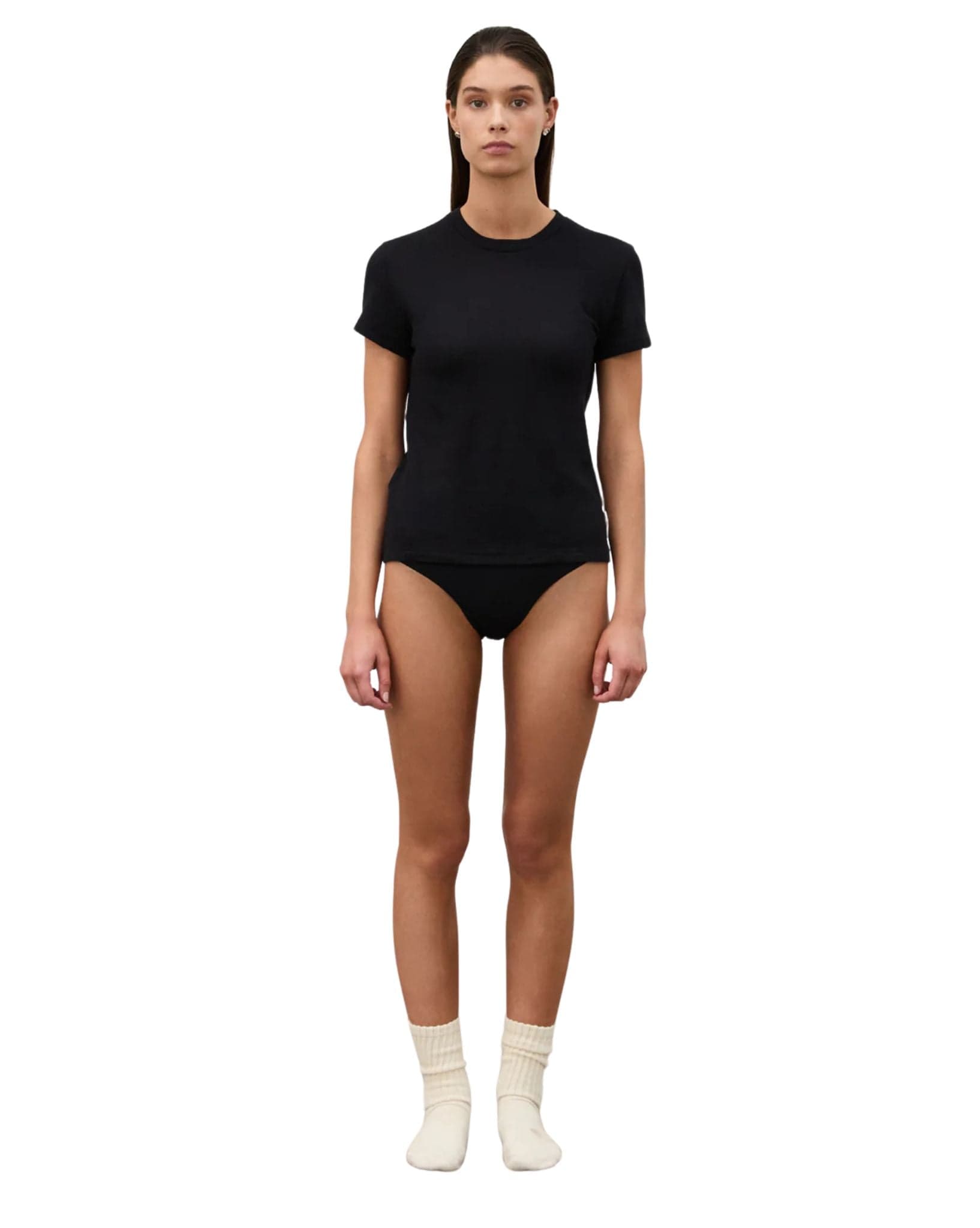 Zulu & Zephyr Womens Rib Hemp Jersey T-Shirt