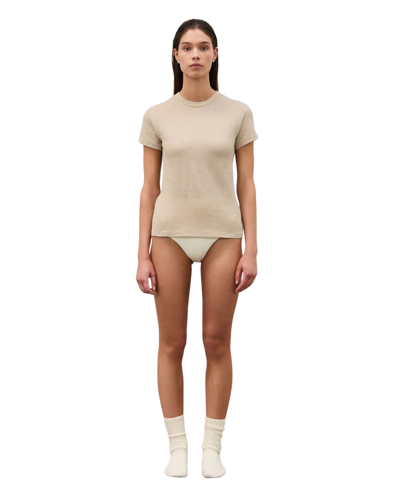 Zulu & Zephyr Womens Rib Hemp Jersey T-Shirt