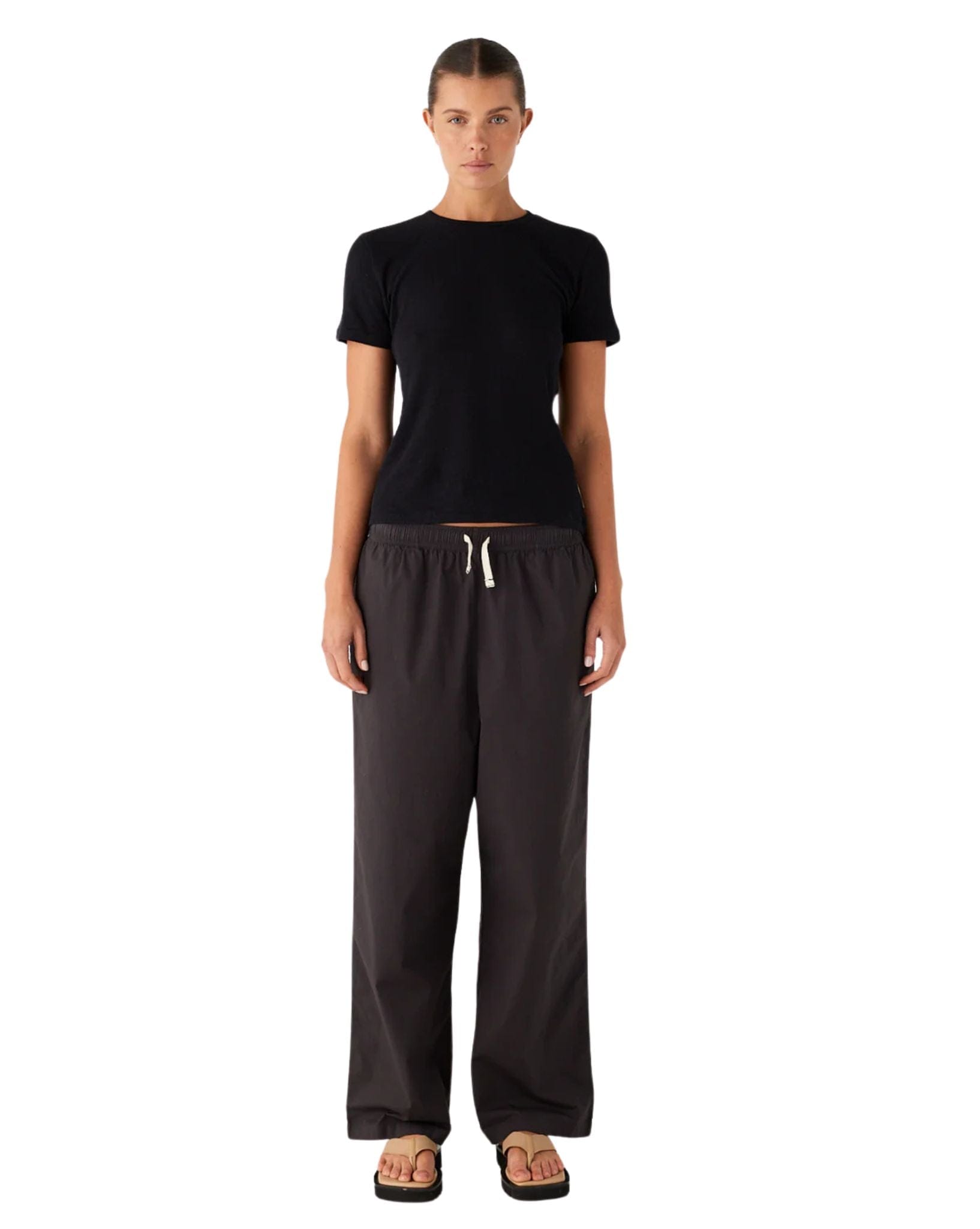 Zulu & Zephyr Womens Rib Hemp Jersey T-Shirt