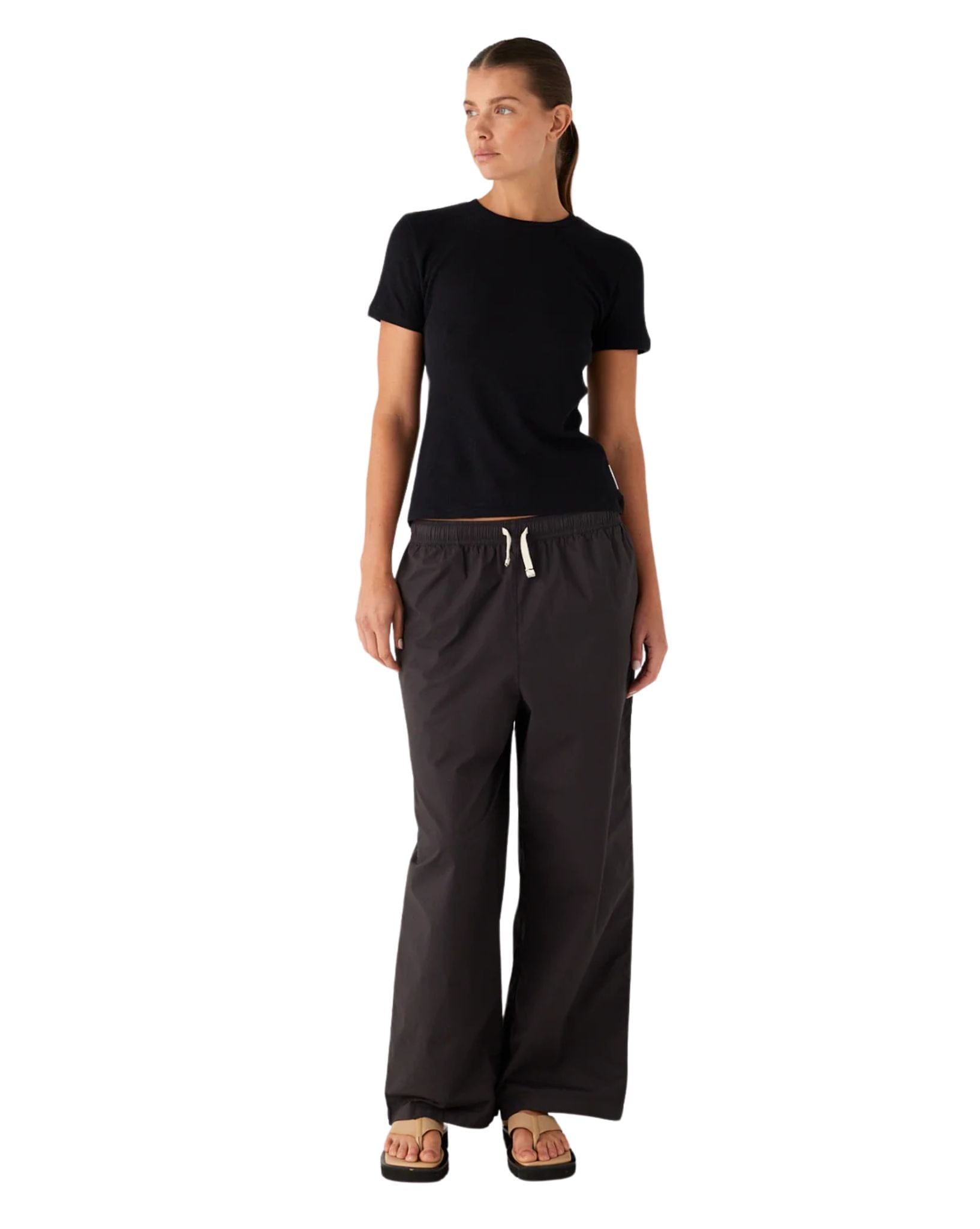 Zulu & Zephyr Womens Rib Hemp Jersey T-Shirt
