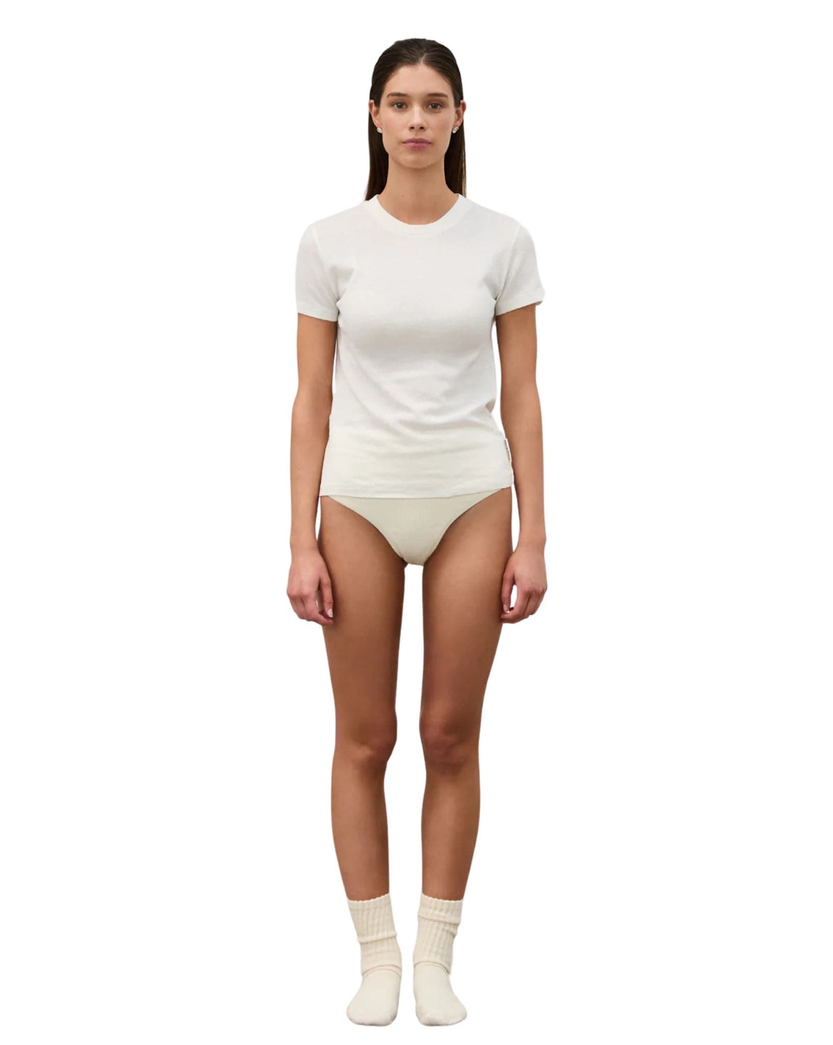 Zulu & Zephyr Womens Rib Hemp Jersey T-Shirt