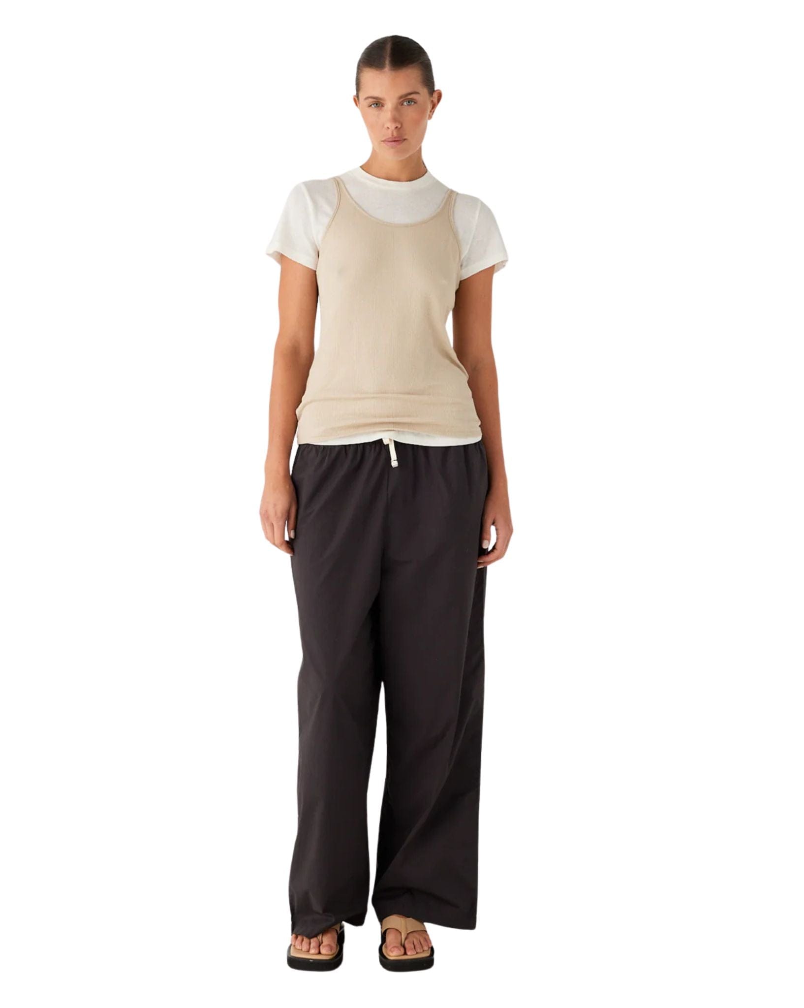 Zulu & Zephyr Womens Rib Hemp Jersey Tank