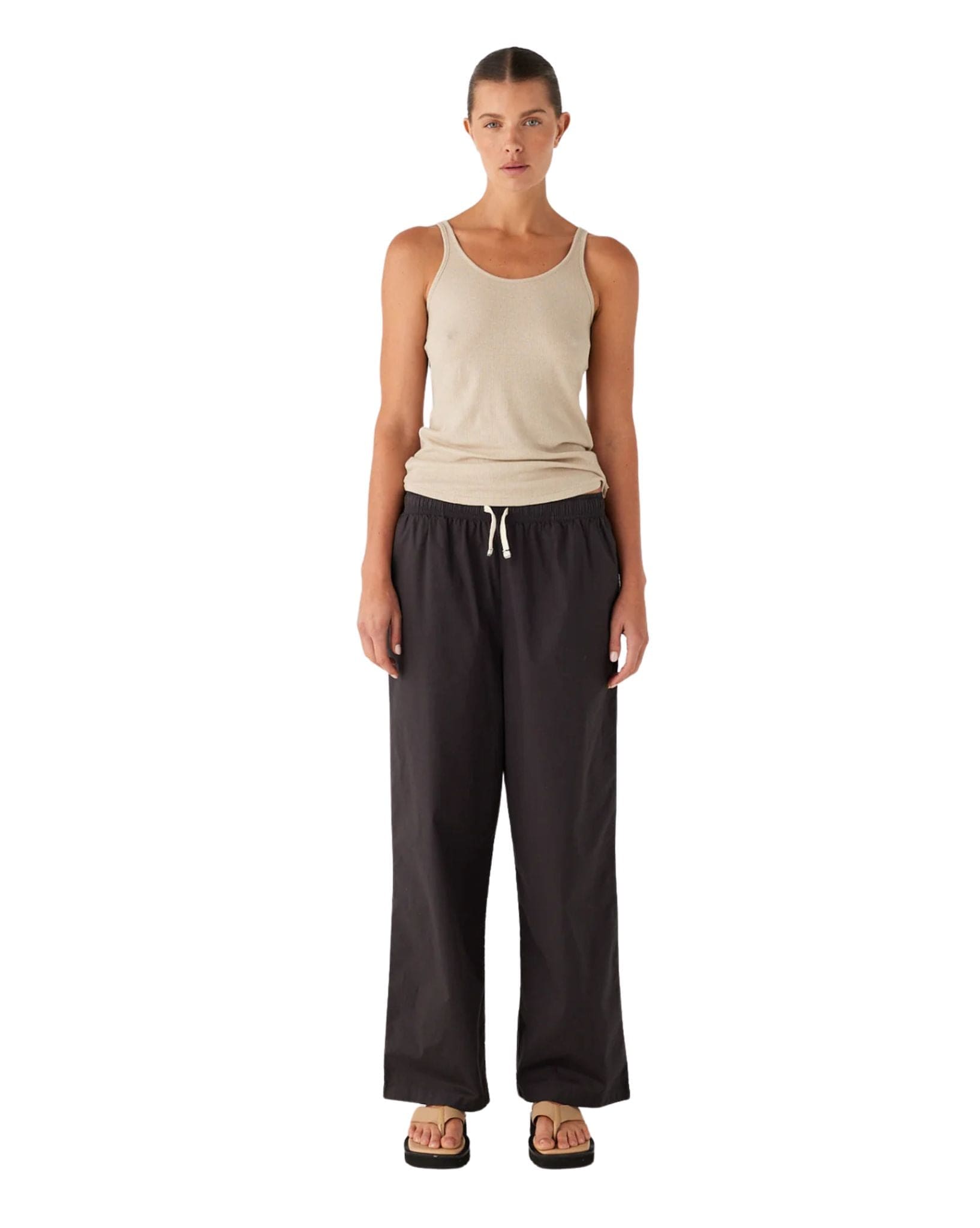 Zulu & Zephyr Womens Rib Hemp Jersey Tank