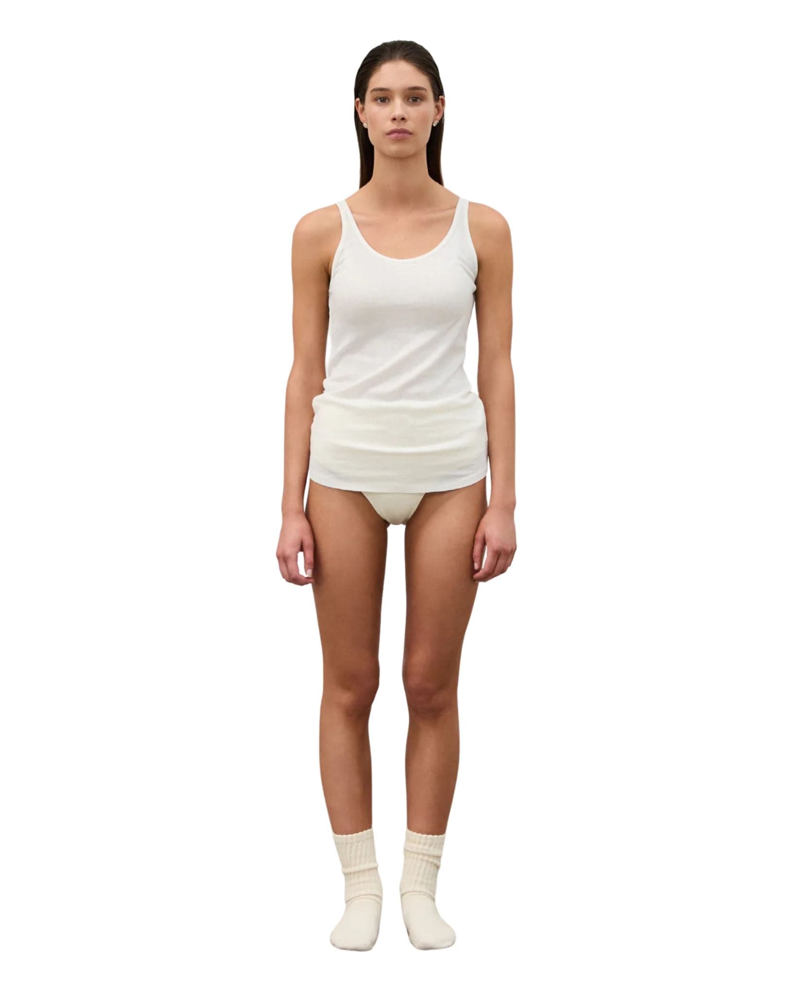 Zulu & Zephyr Womens Rib Hemp Jersey Tank