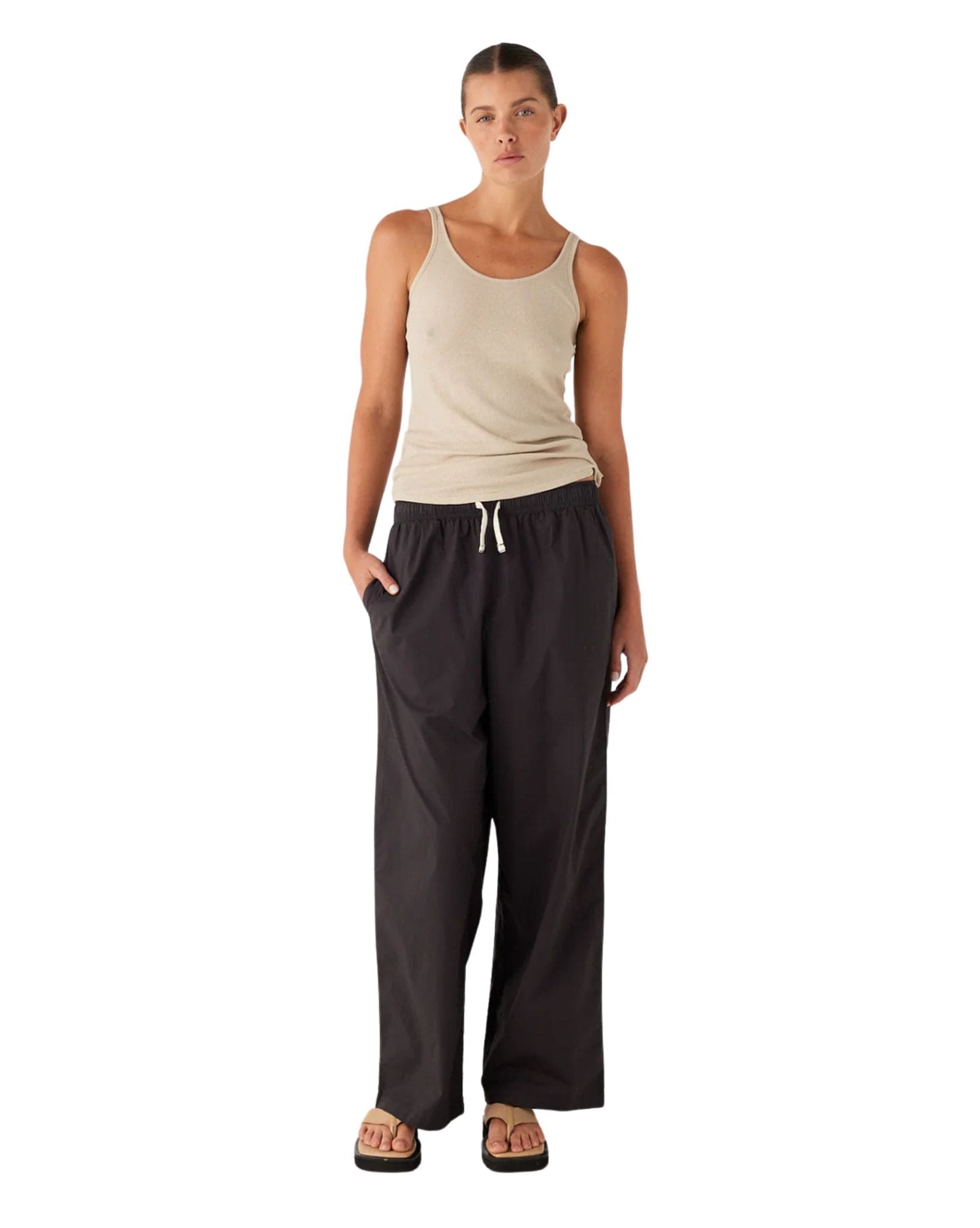Zulu & Zephyr Womens Rib Hemp Jersey Tank