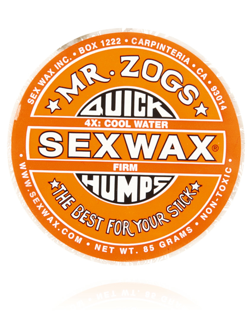 Sex Wax Quick Humps Cool Water - Orange - Natural Necessity