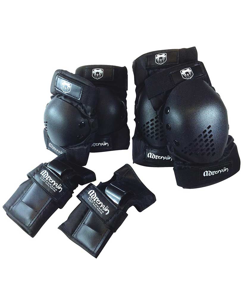 Adrenalin / Skate Protection Set / Black / 810296
