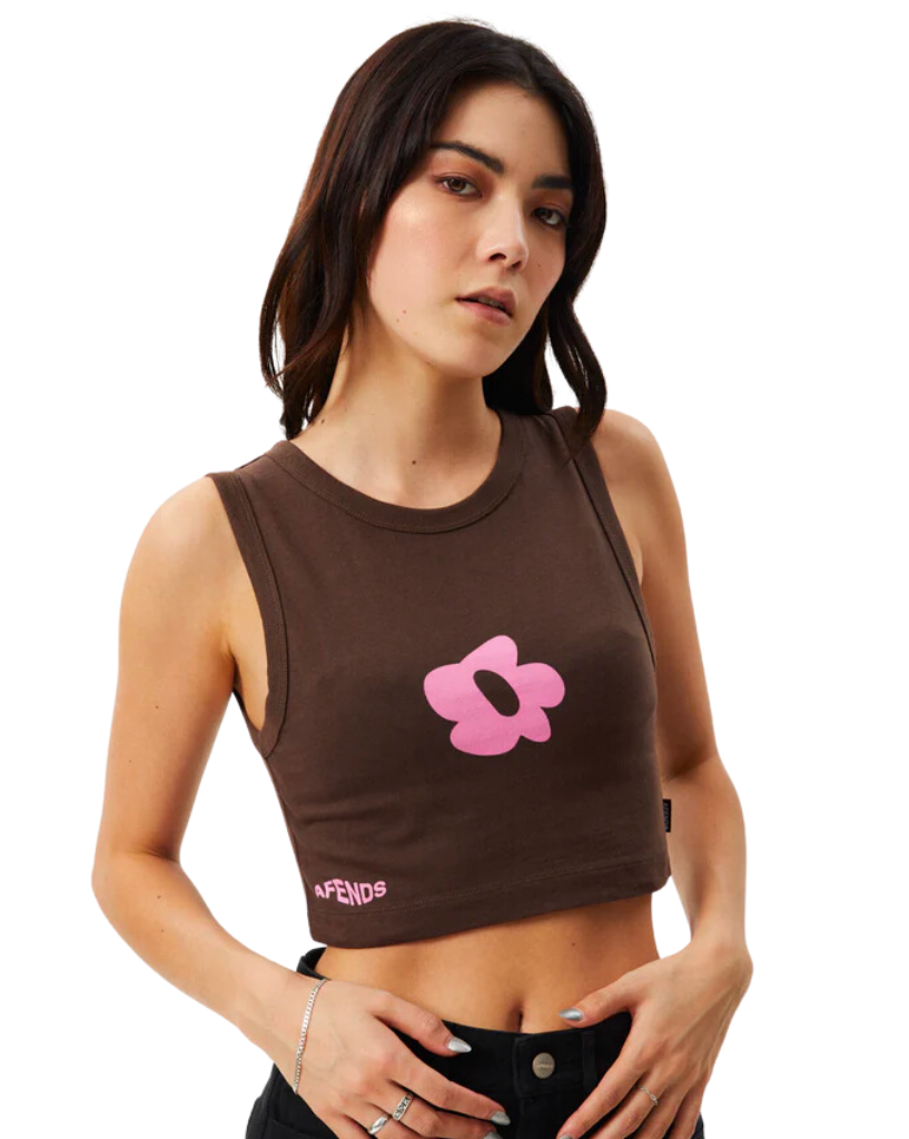 Alohaz - Recycled Cropped Tank Pink