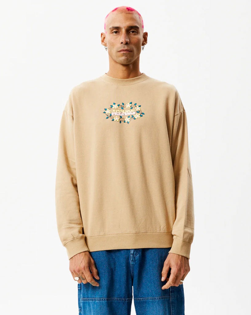 Afends-Bloom-Recycled-Crew-Neck-Jumper-Tan-M231509