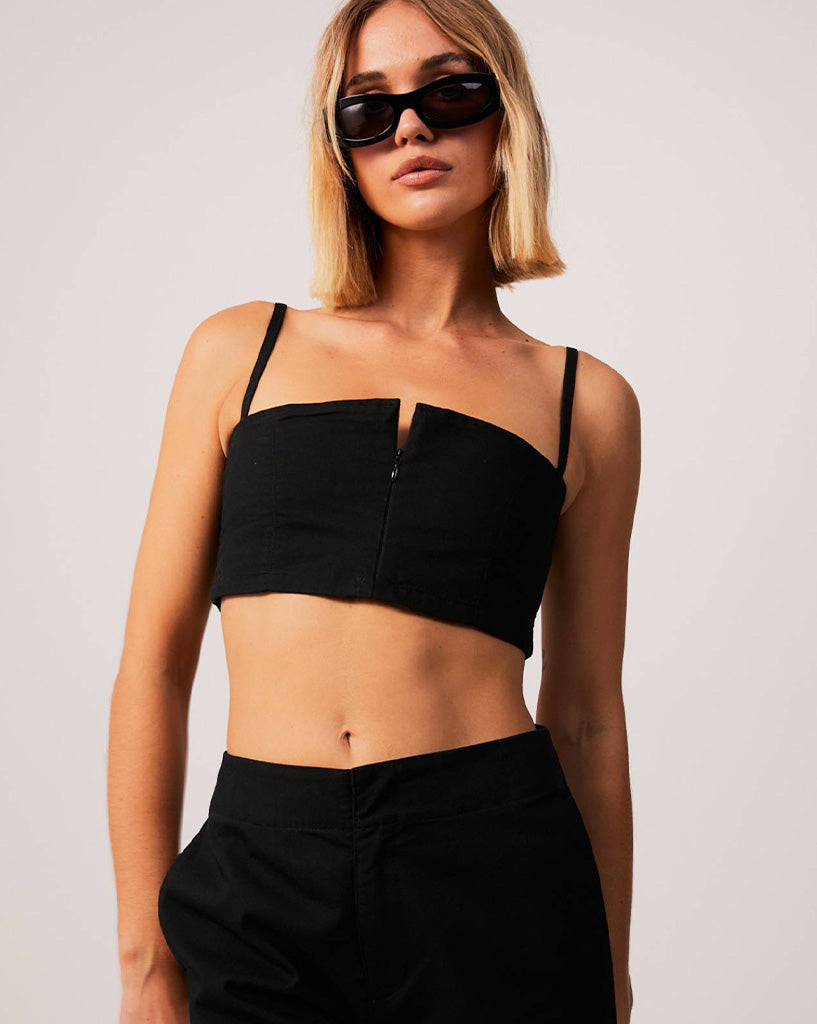 Afends-Cola-Recycled-Panelled-Top-Black