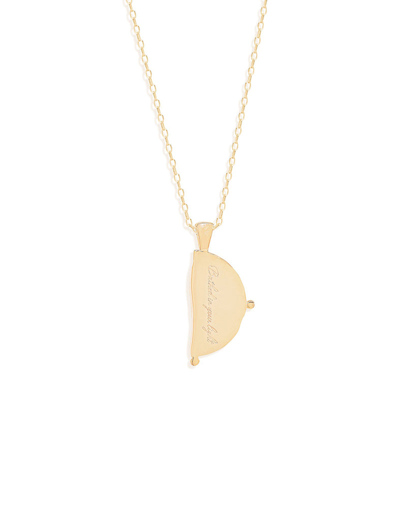 Gold Bathed In Your Light Necklace