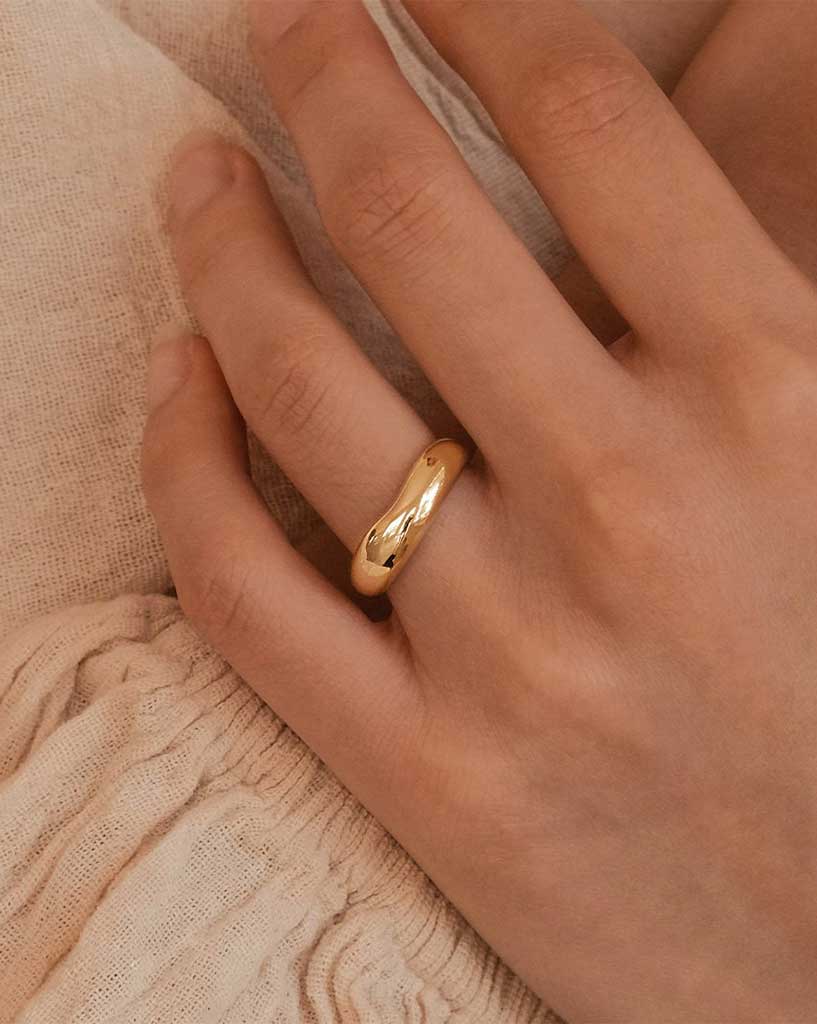 Gold Sunrise Ring