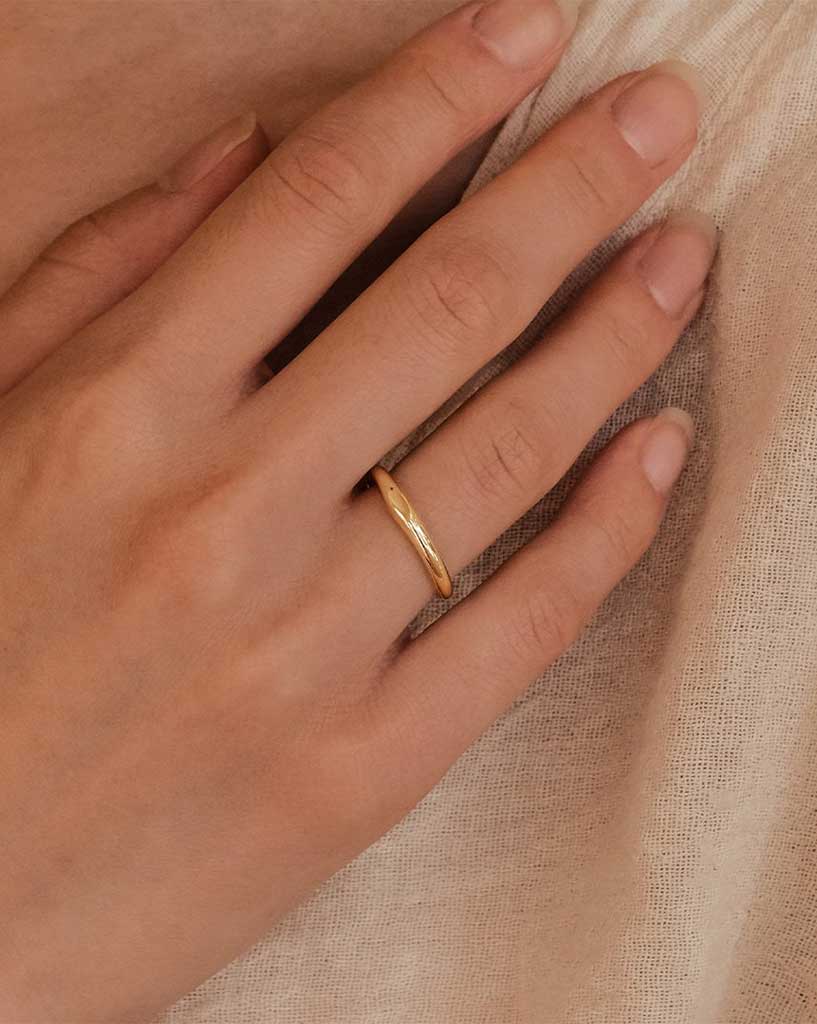 Gold Sunset Ring
