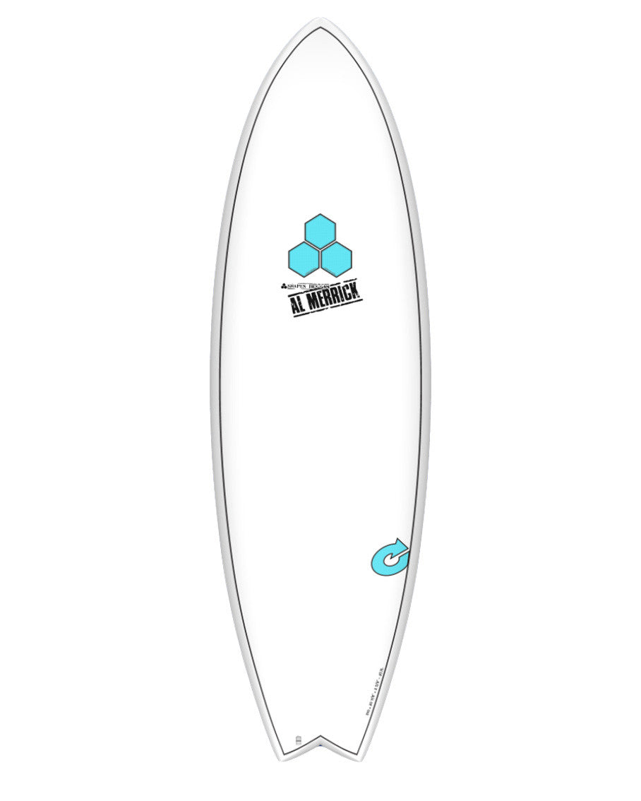CI Pod Mod X-Lite White Surfboard - Natural Necessity