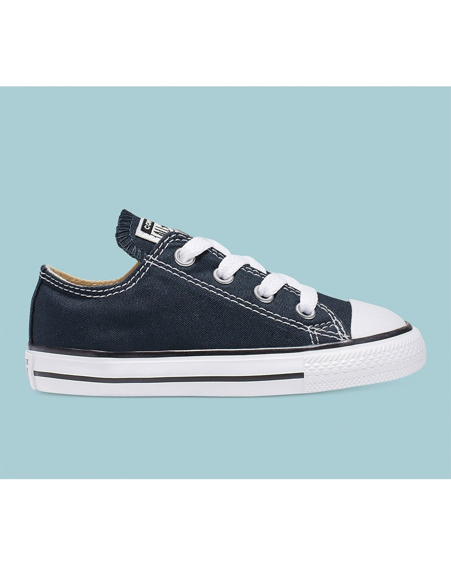 Converse Infant CT Core Low Canvas navy side view