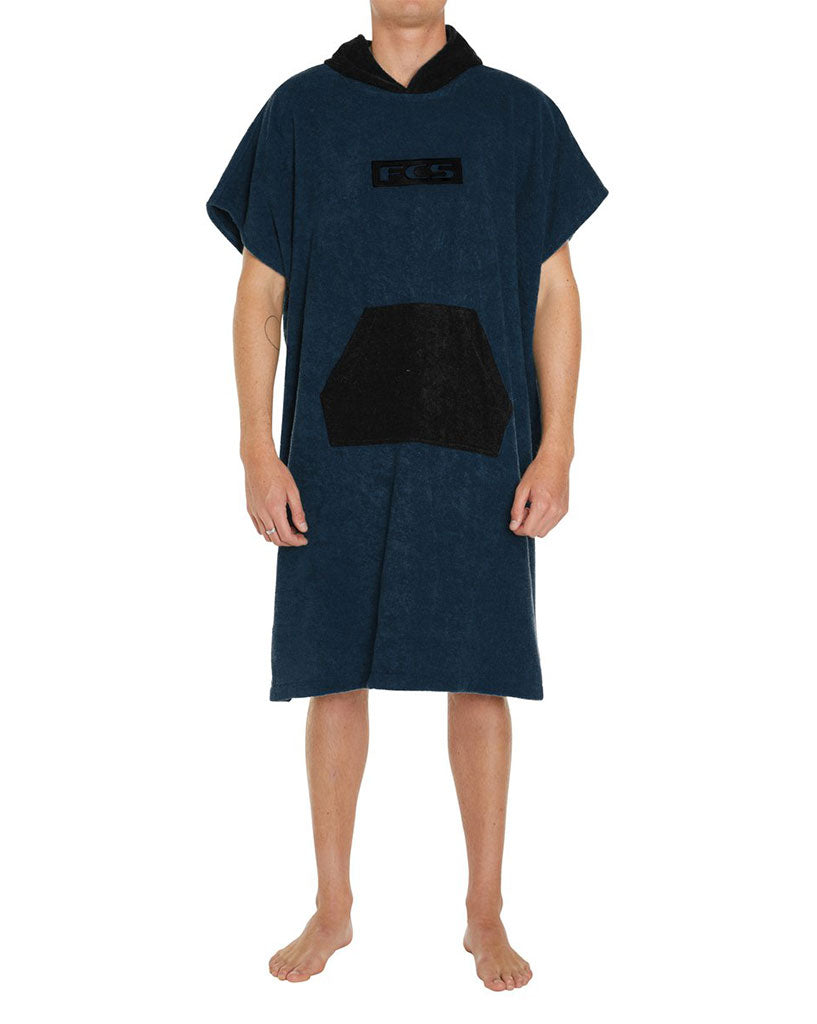 FCS II / Towel Poncho / Navy Black / AATP-01-BLK-00