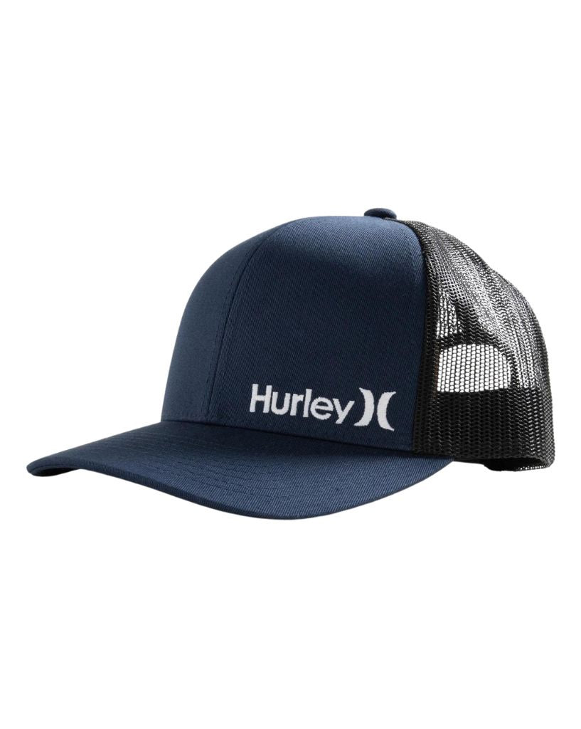 Hurley Corp Trucker Hat Insignia Blue