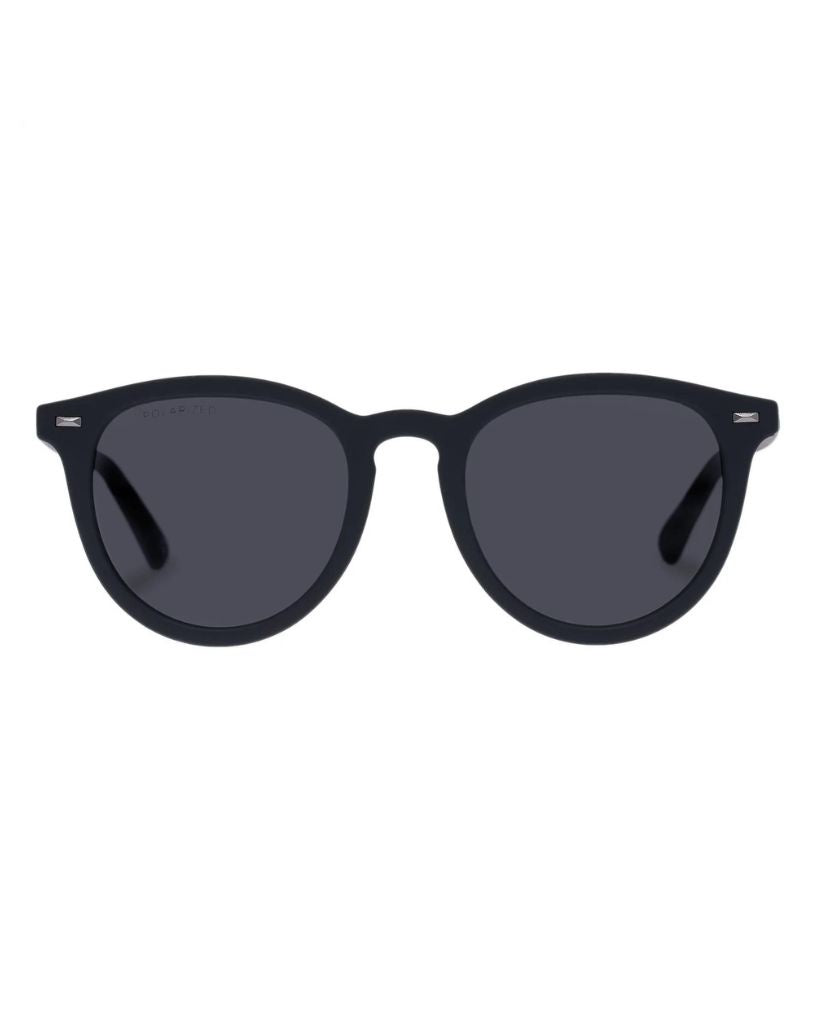 Le Specs Fire Starter Sunglasses Black Rubber