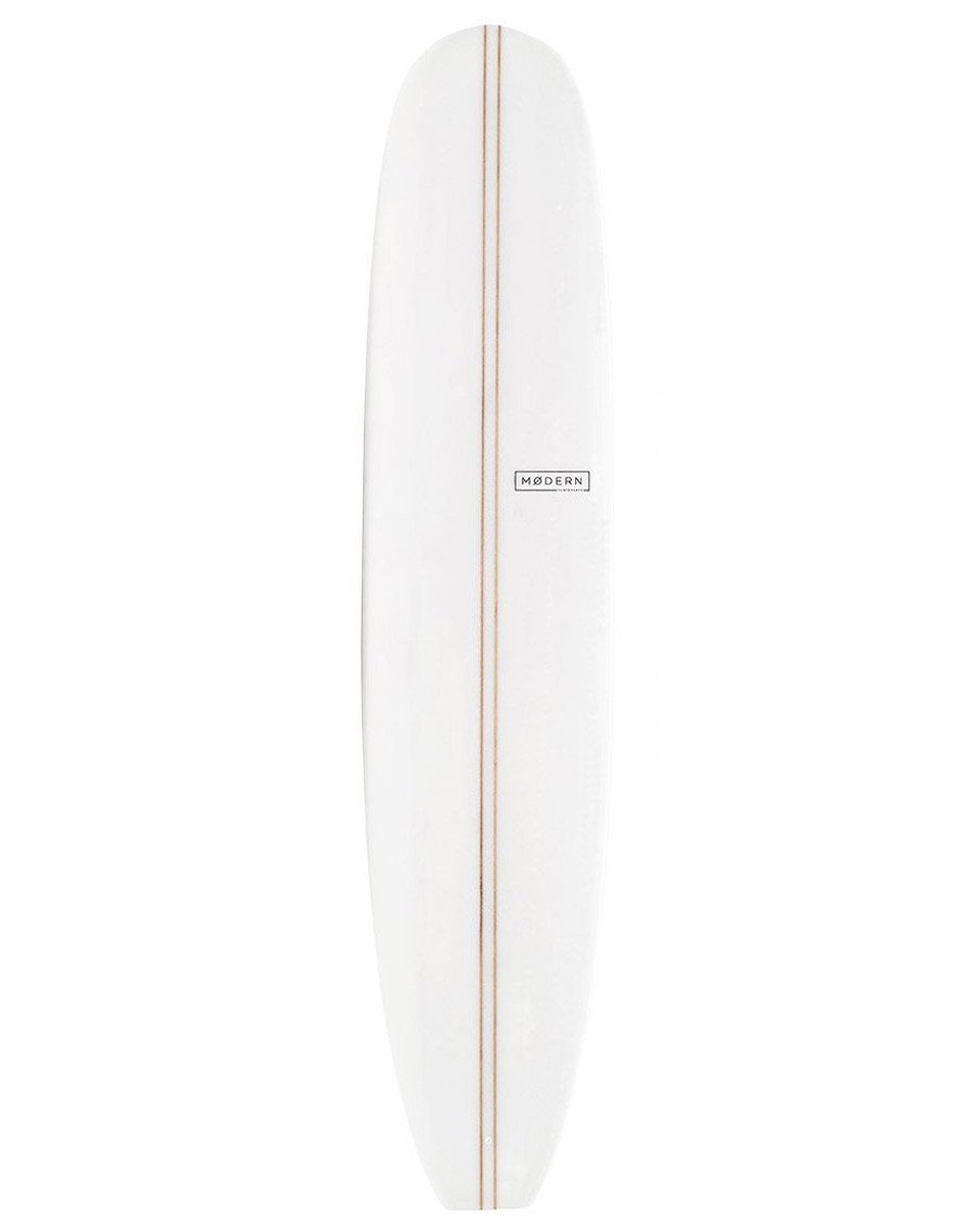 Modern Surfboard - Retro PU Longboard / Clear