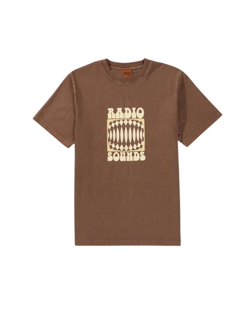 Rhythm Interupted Vintage Ss T-Shirt Brown