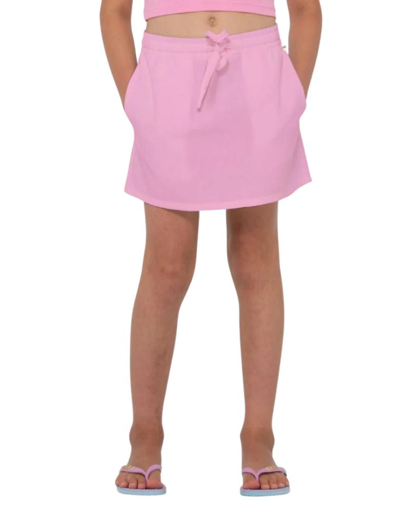 Rusty Felicity Lounge Skirt Girls Fondant Pink