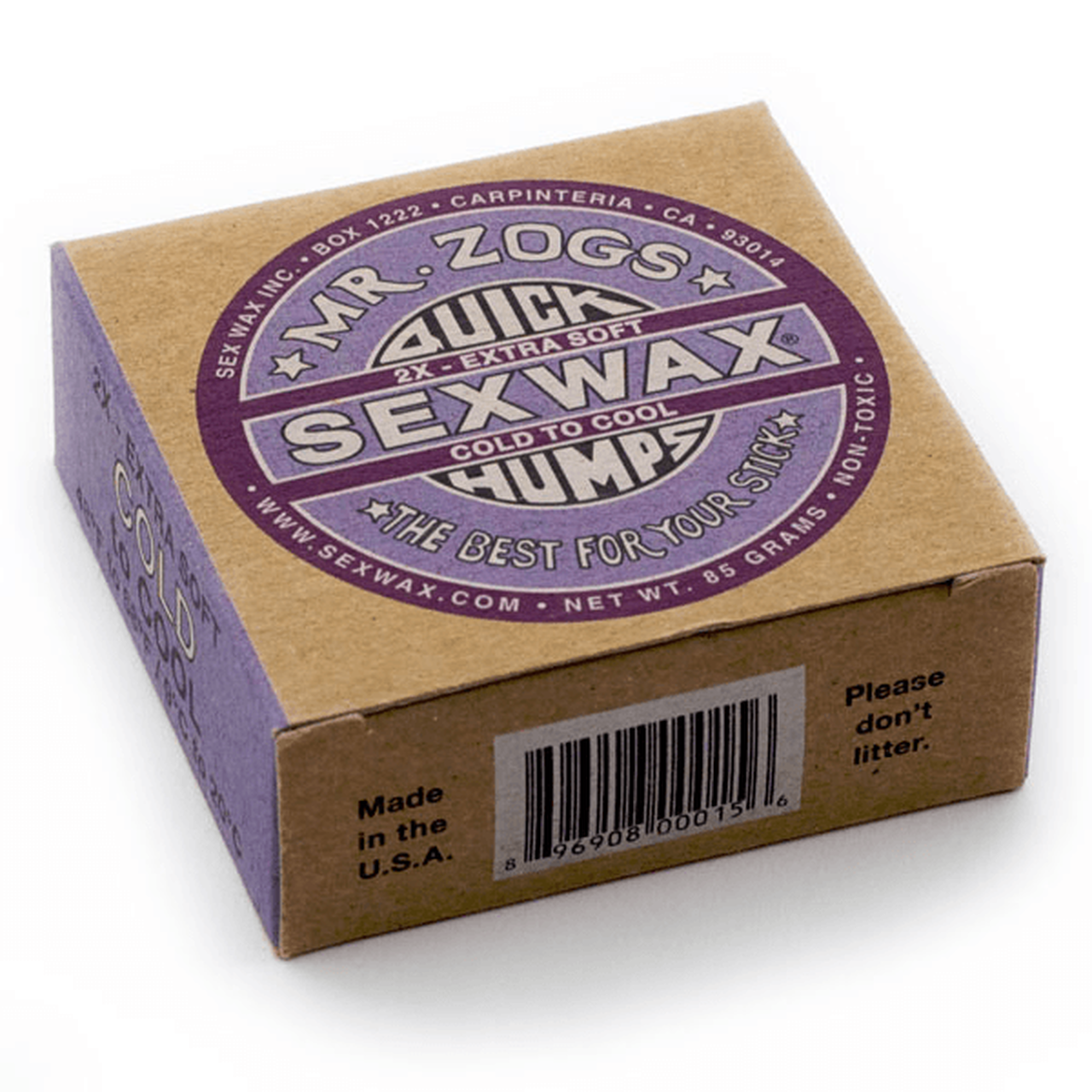 Sex Wax Quick Humps Cold Water - Purple