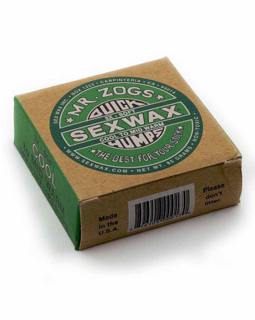 Sex Wax Quick Humps Cool Water - Green