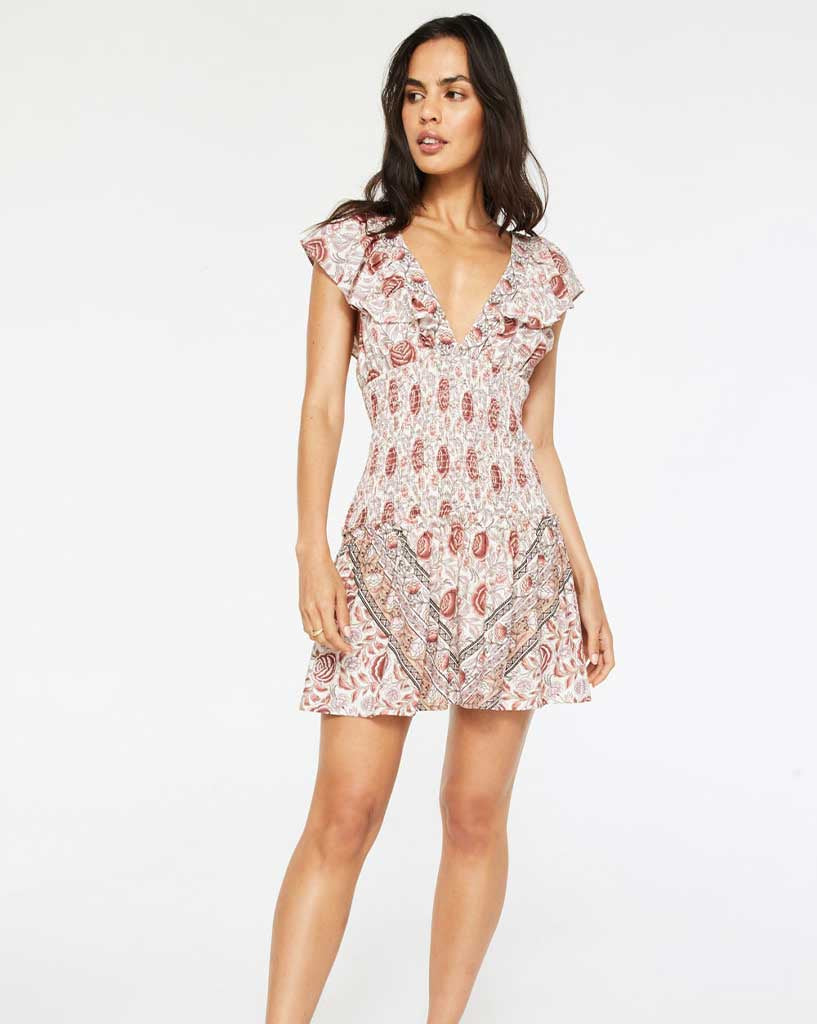 Tigerlily Pacheco Malva Mini Dress - Available Today with Free Shipping!*