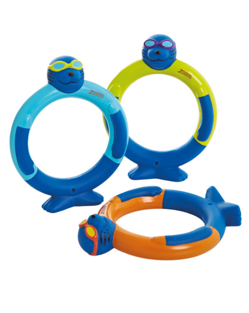 Zoggs Zoggy Dive Rings Kids Swim Toys