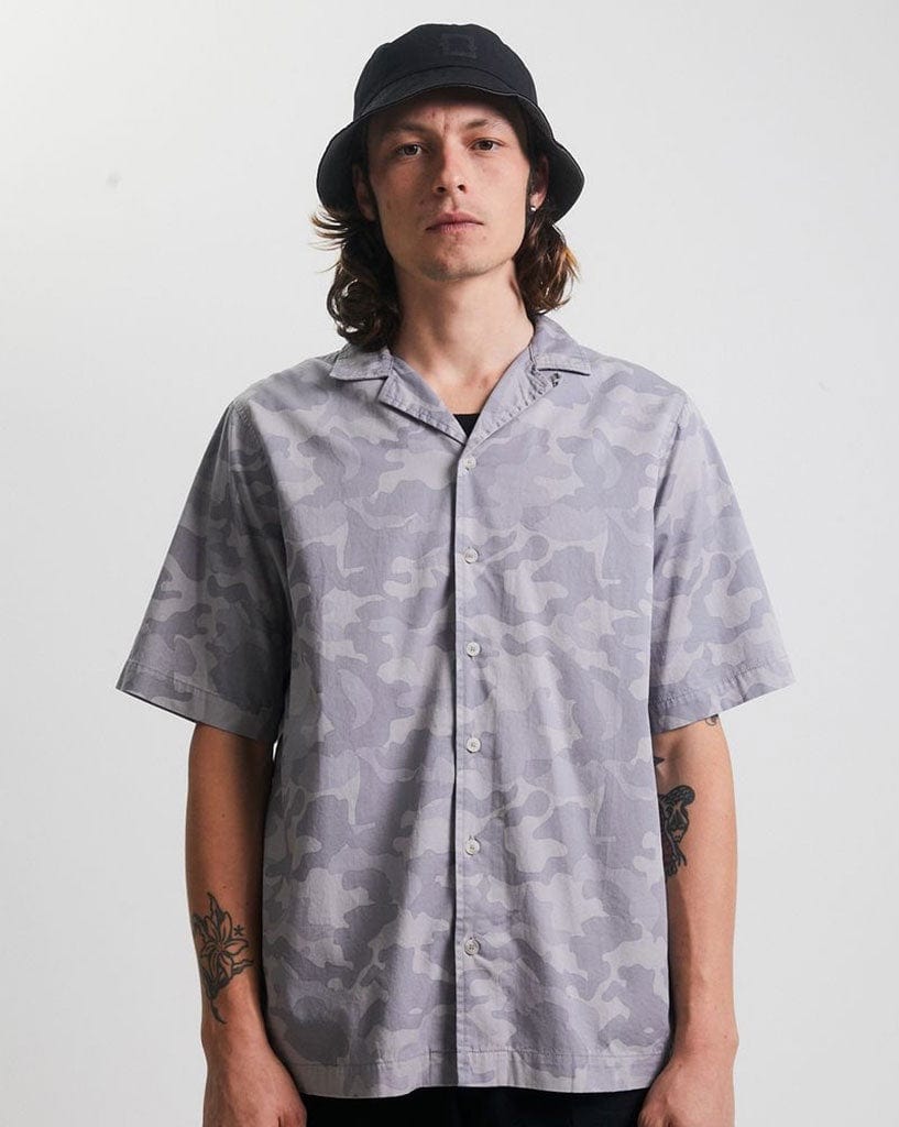Afends Cadet Unisex Organic Short Sleeve Shirt