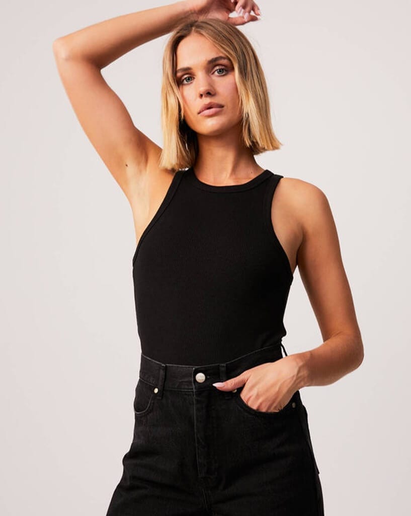 Afends Lydia Hemp Rib Singlet
