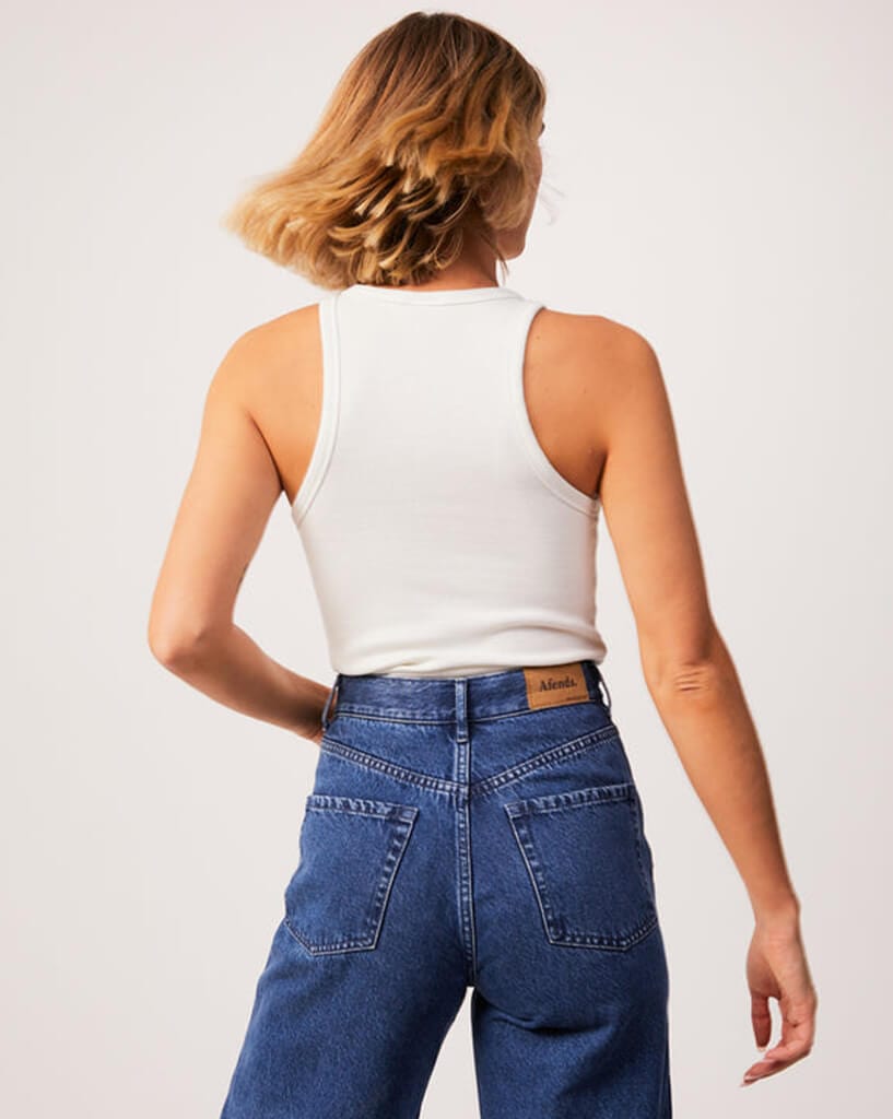 Afends Lydia Hemp Rib Singlet