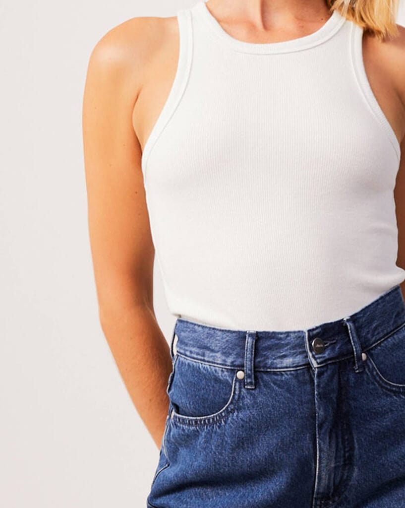 Afends Lydia Hemp Rib Singlet