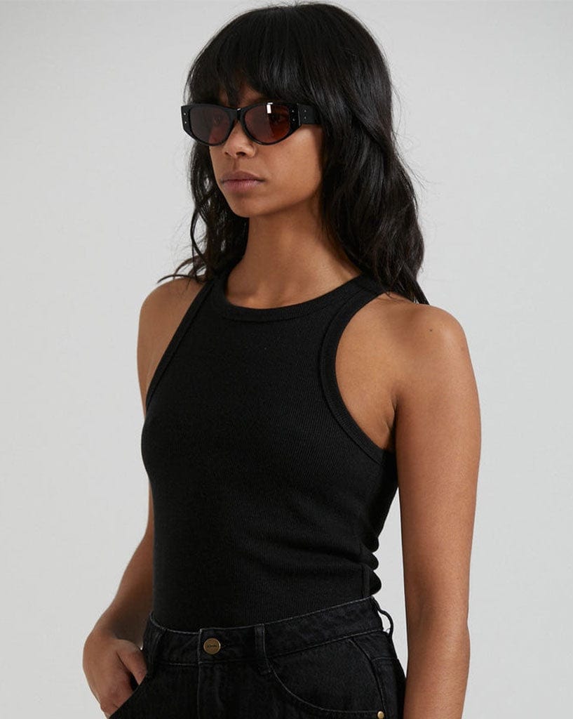 Afends Lydia Hemp Ribbed Singlet