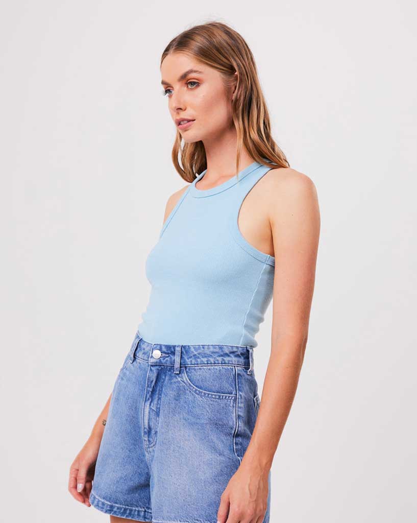 Afends Lydia Hemp Ribbed Singlet