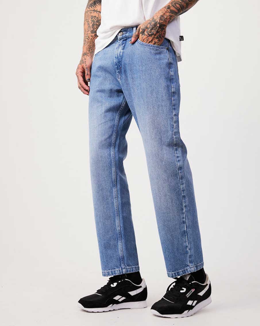 Afends Ninety Twos Hemp Denim Relaxed Fit Jean