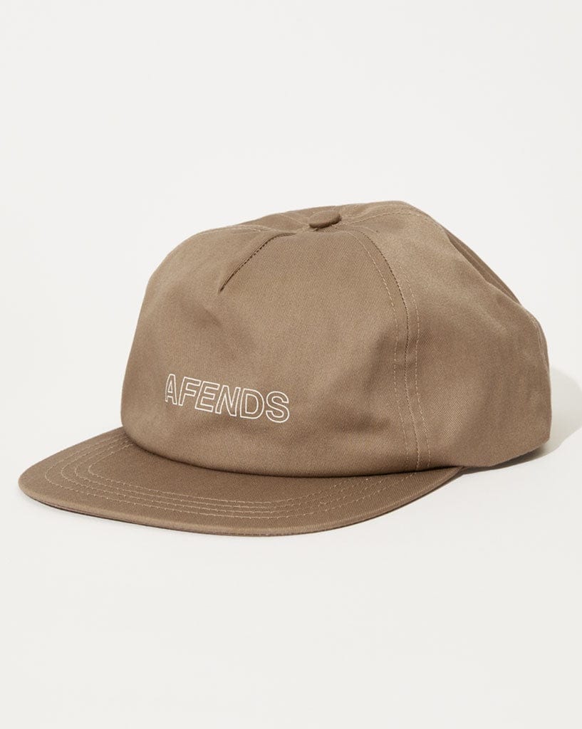 Afends Outline Recycled - Recycled Snapback Cap