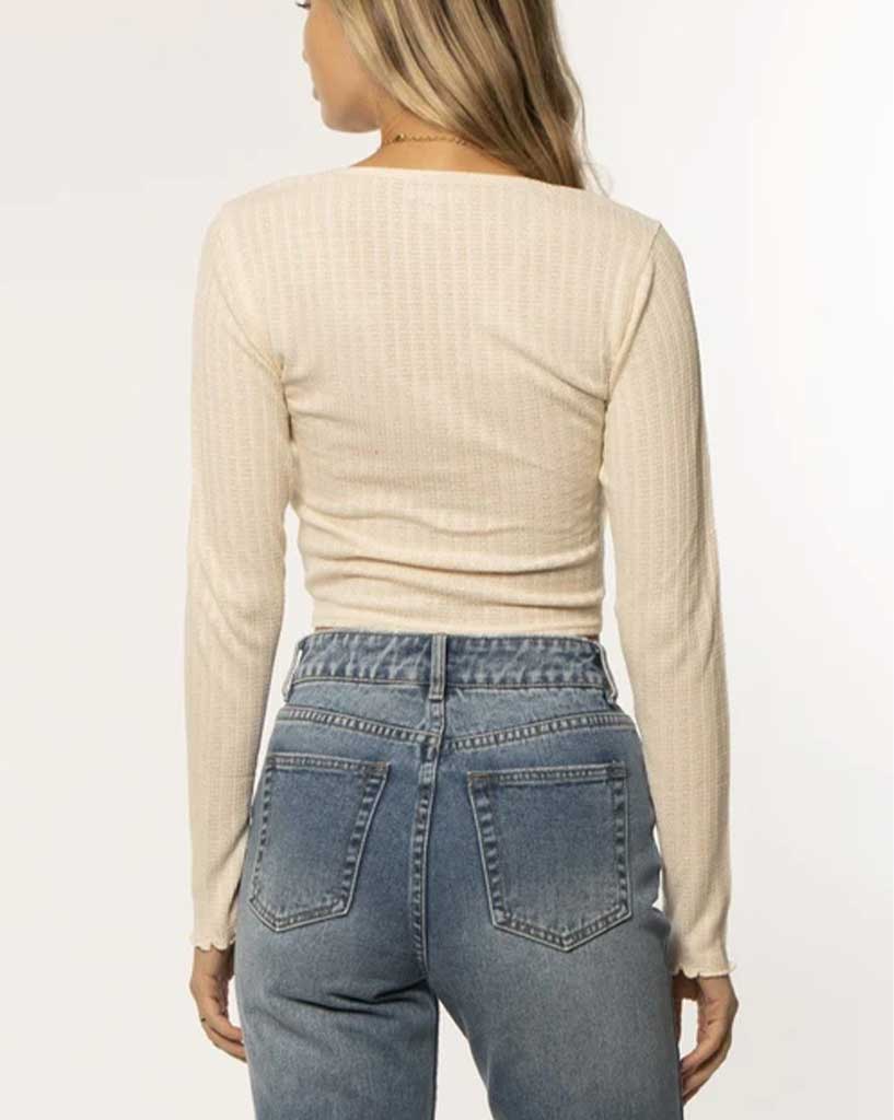 Amuse Society Vanna Ls Knit Top