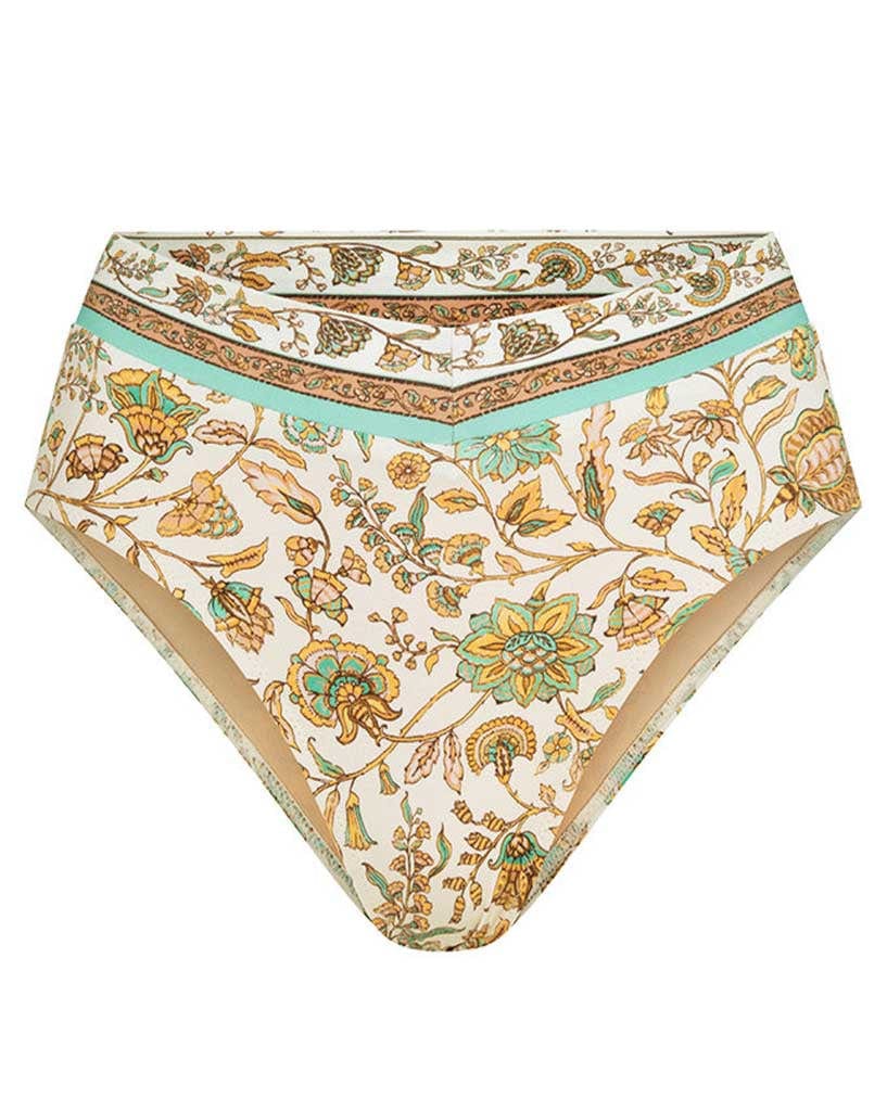 Arnhem Clothing Sabba Mid Waist Bottom in Eden Cream
