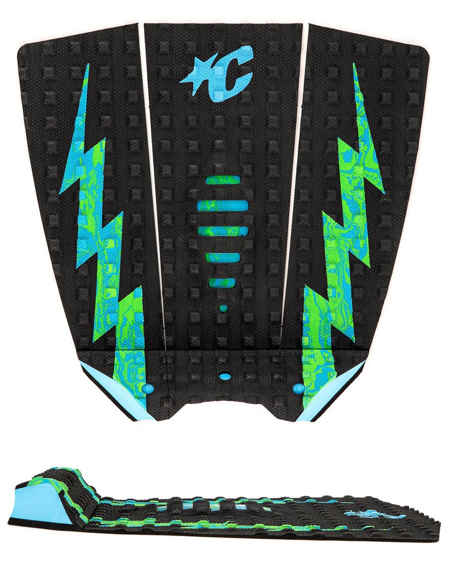 Creatures of Leisure Mick Eugene Fanning Lite Tail pad - Black & Green