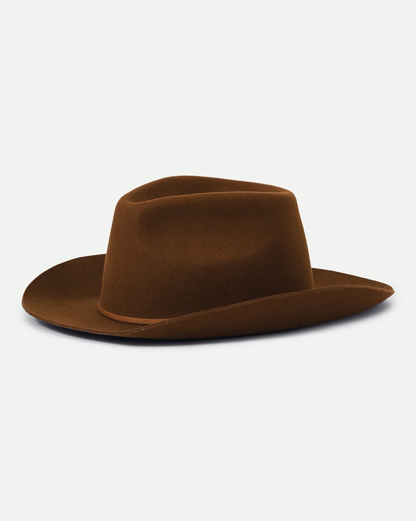 brixton/duke/cowboy/hat/coffee/10998