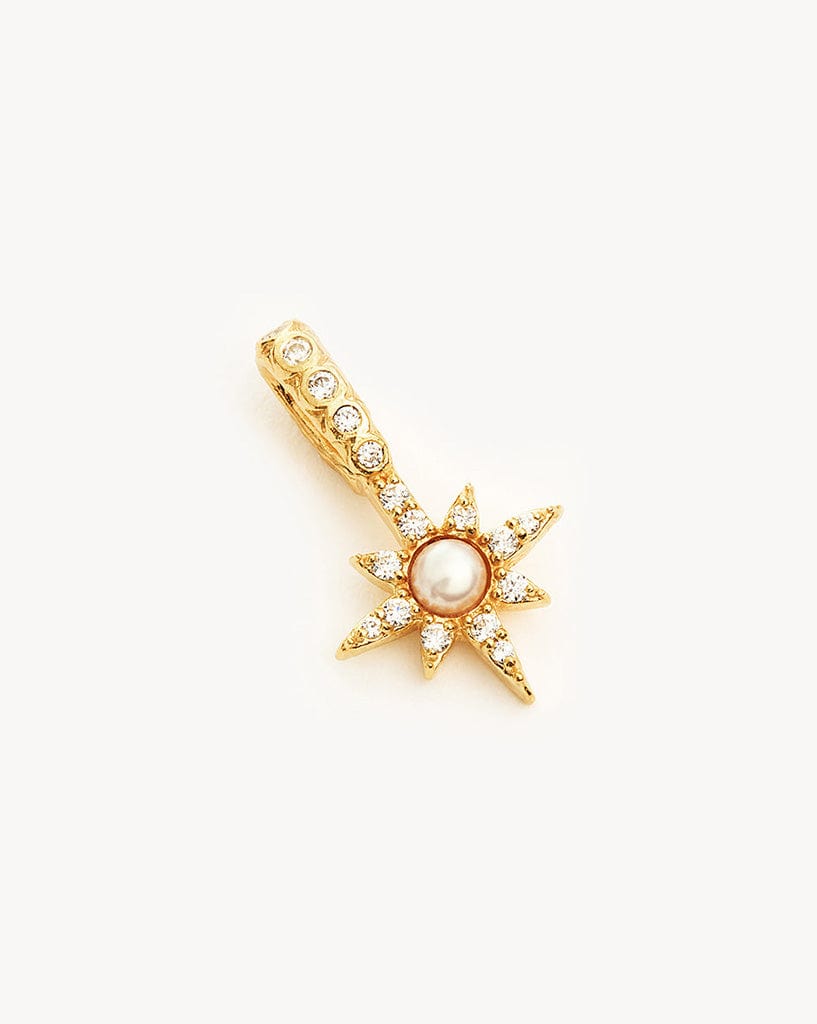 By Charlotte Gold Dancing In Starlight Pearl Pendant