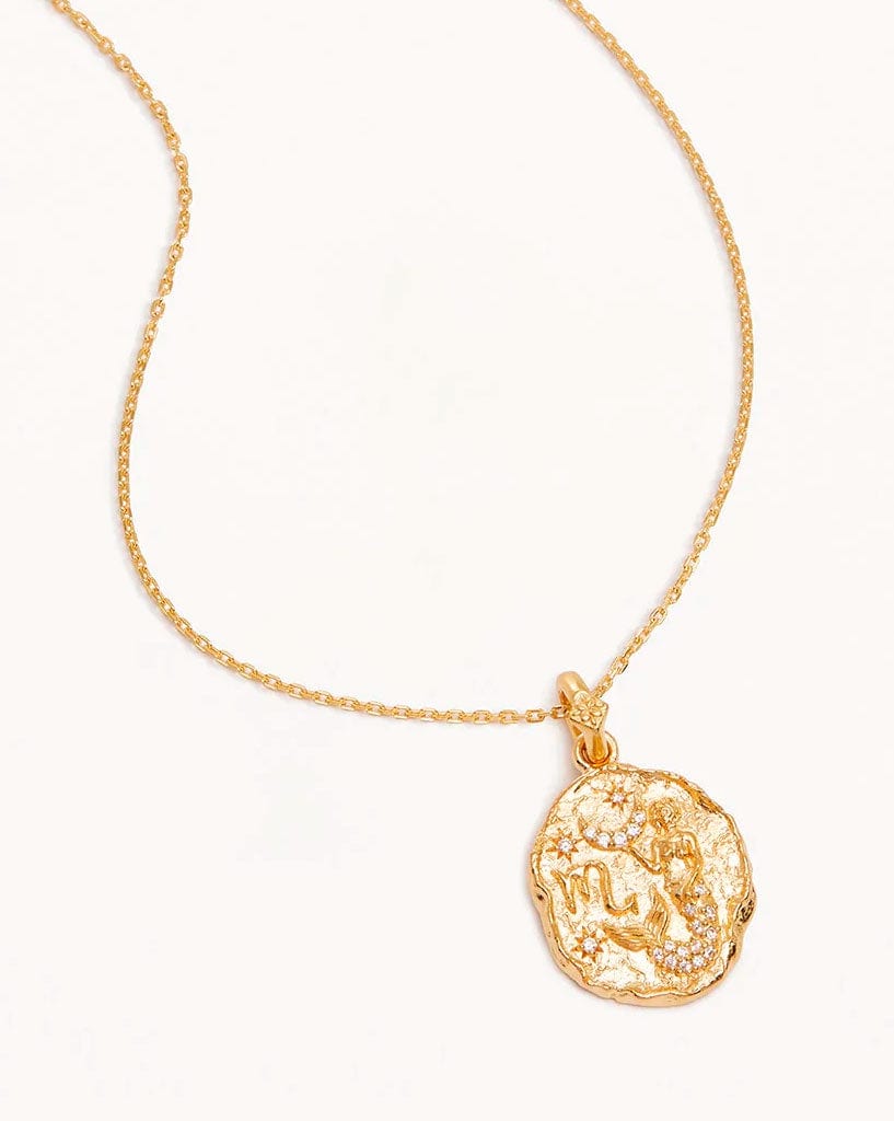 By Charlotte Gold She Is Scorpio Zodiac Necklace