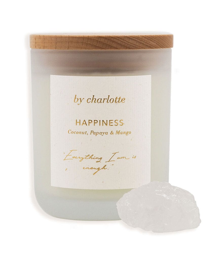 By Charlotte Happiness Affirmation Candle